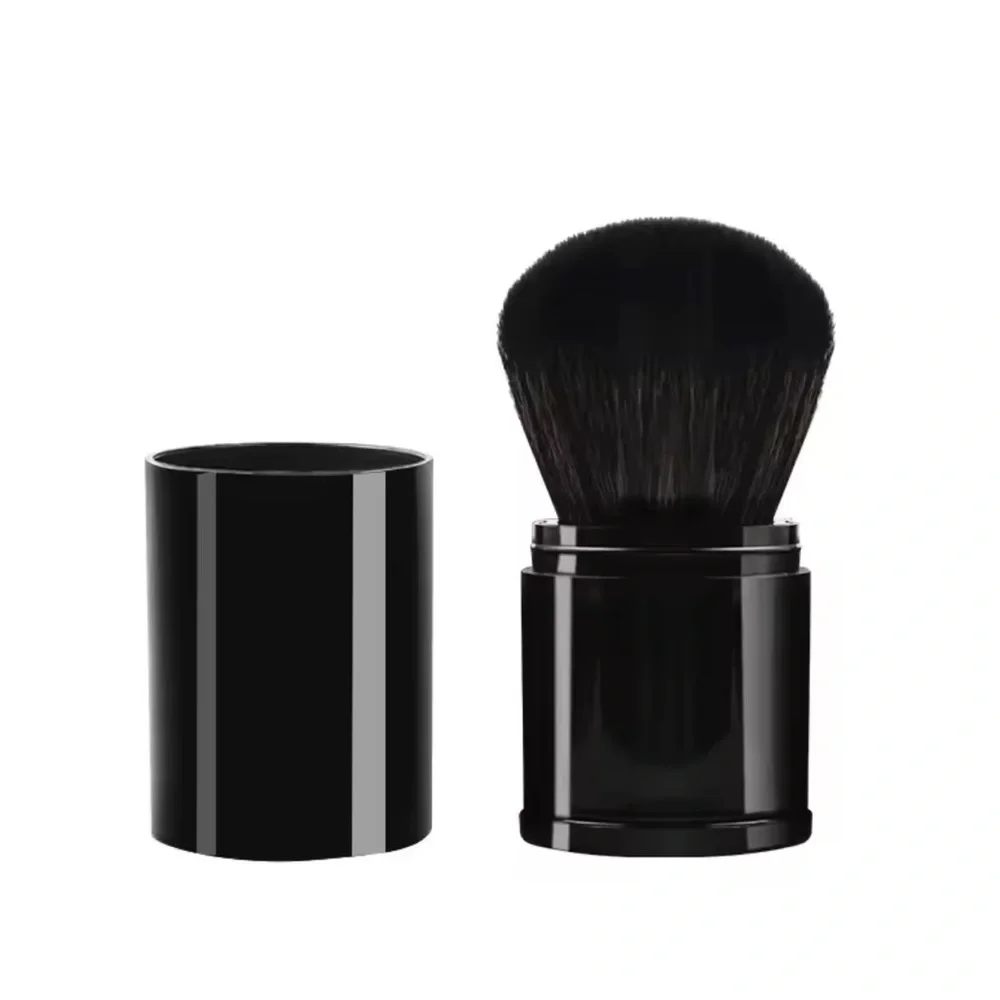 Black Retractable Makeup Brush